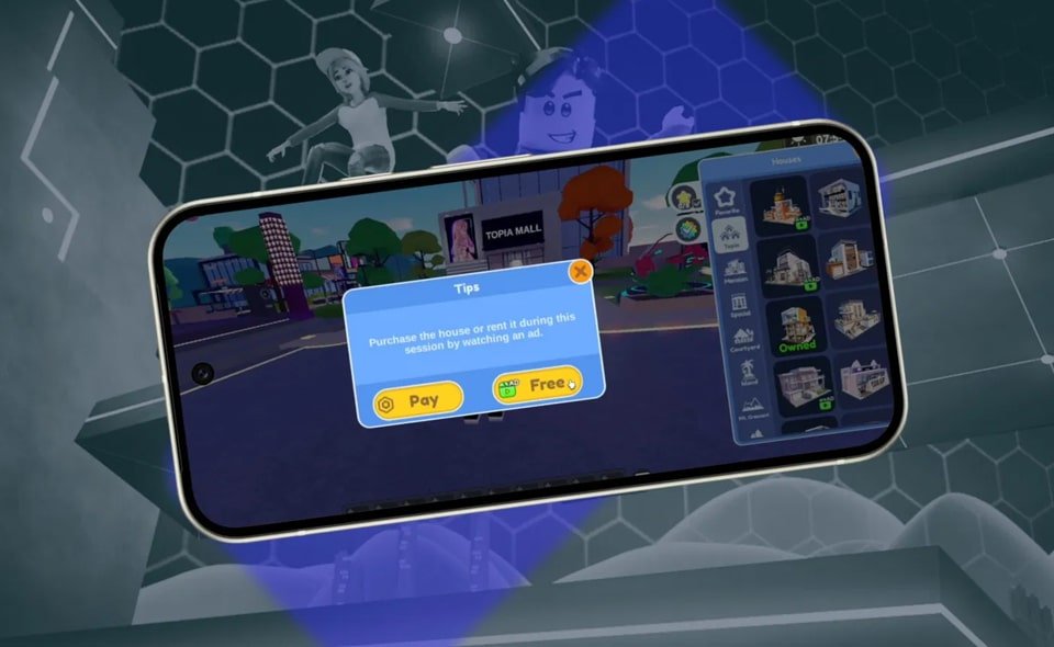 Roblox จับมือ Google เปิดตัว "Rewarded Video Ads"