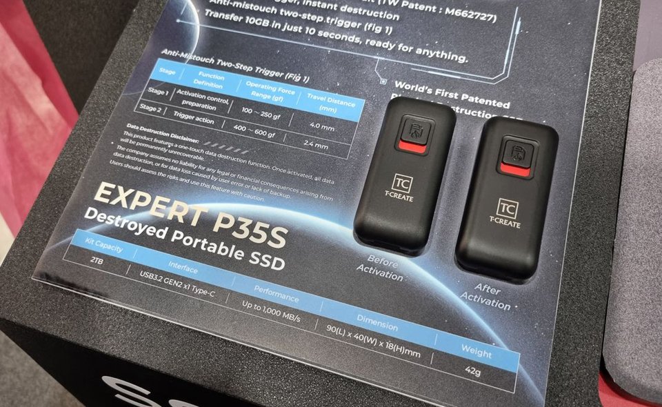 Expert P35S Portable SSD