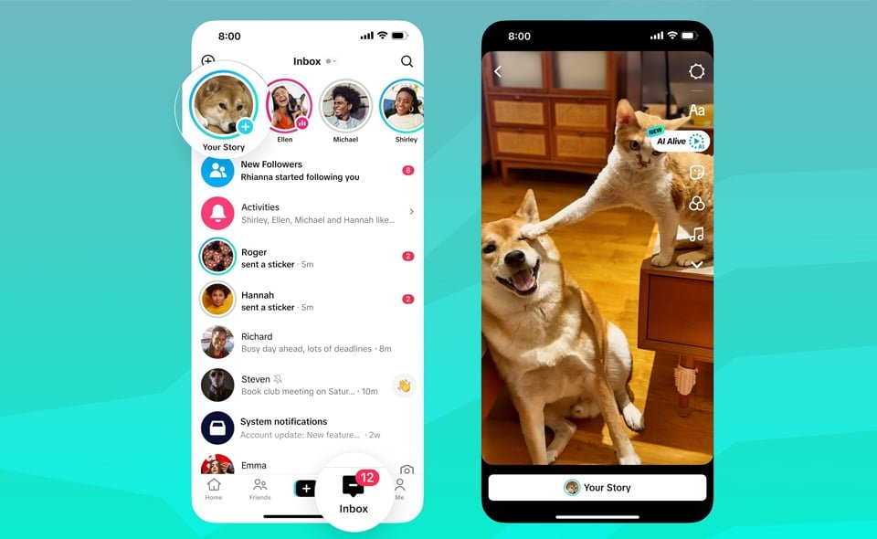 TikTok เปิดตัว “AI Alive”