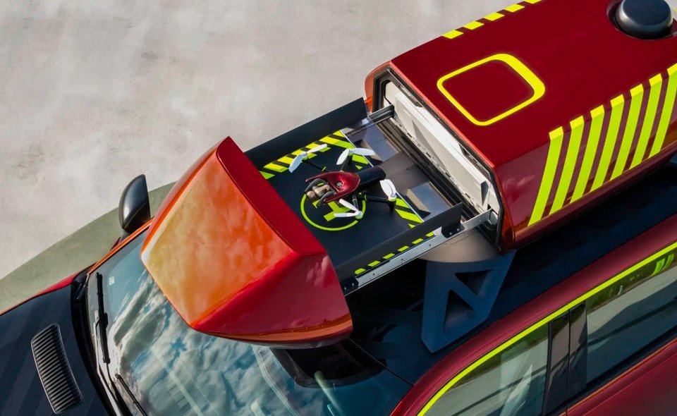Renault Vision 4Rescue รถกู้ภัยอัจฉริยะ4