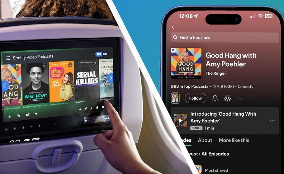 ฟังเพลินบนฟ้า Spotify จับมือ United Airlines
