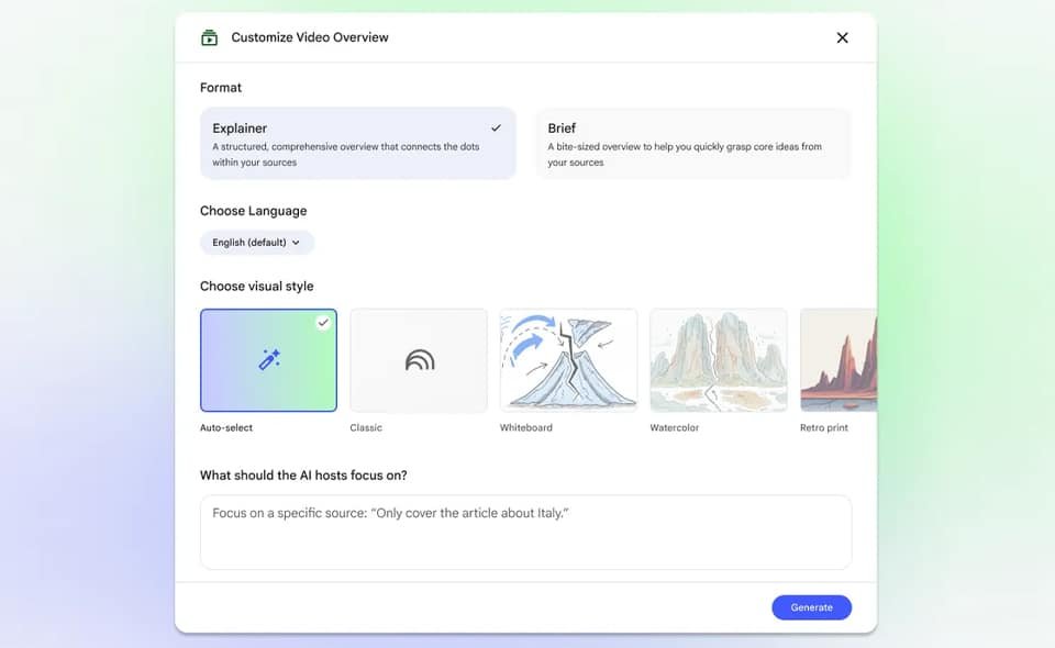 Google อัปเดต NotebookLM
