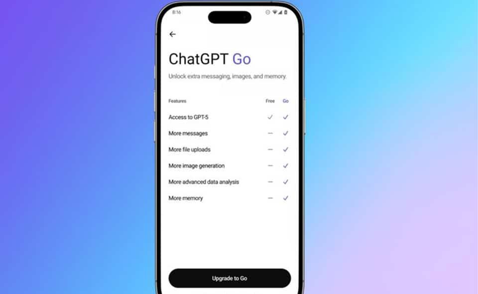(ChatGPT Go)