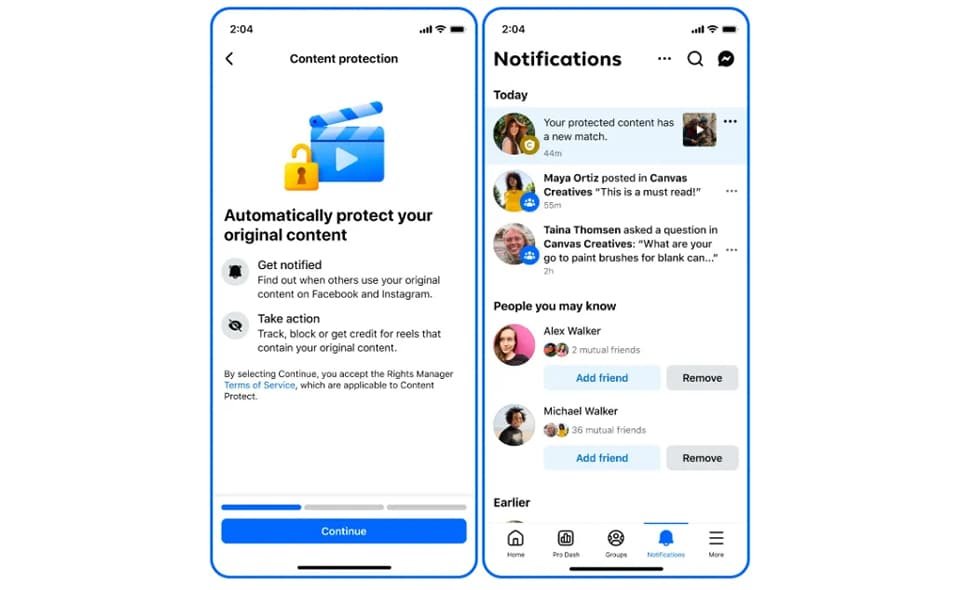 Facebook อัปเกรด ‘Content Protection