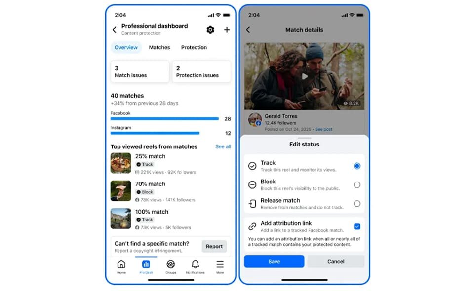 Facebook อัปเกรด ‘Content Protection1