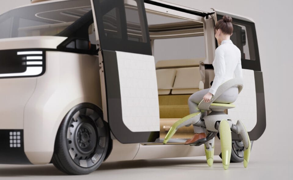 รถเข็นอัจฉริยะขาแมงกะพรุน