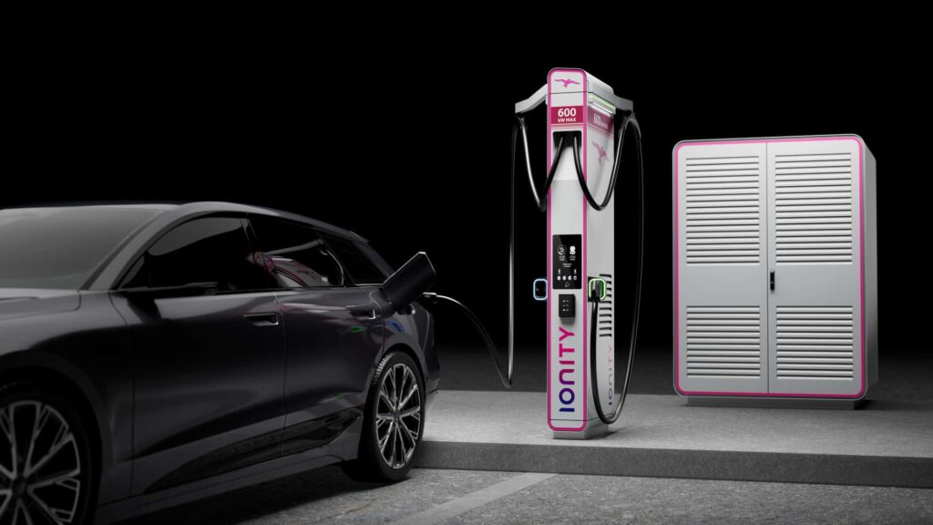 ionity branded alpitronic hyc1000 chargers