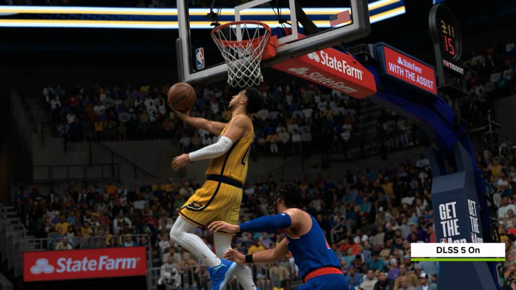 nba 2k27 nvidia dlss 5 geforce rtx poster challenge example