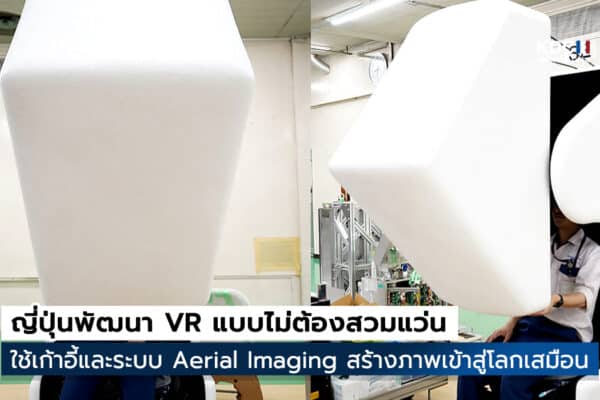 Mountless Aerial HMDs