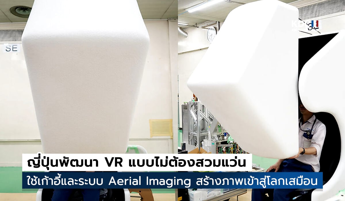 Mountless Aerial HMDs